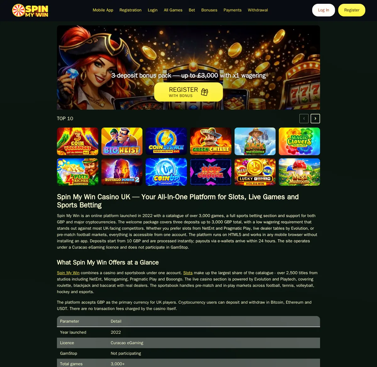 Spin My Win